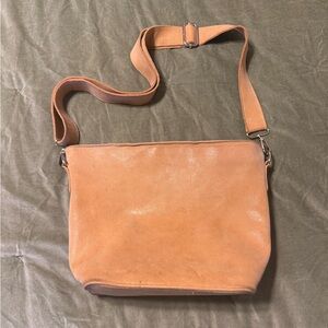 Cofi suede sparkle cross body bag